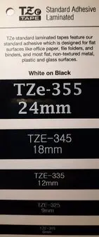 Brother TZE Laminated tapes