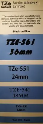 Brother TZE Laminated tapes
